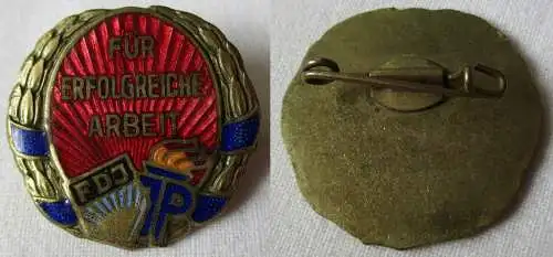 DDR Ehrenabzeichen Für erfolgreiche Arbeit bei d. soz. Erziehung FDJ JP (125360)