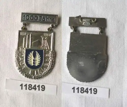 DDR Abzeichen 1000 Jahre Stadt Eisleben 960-1960 (118419)