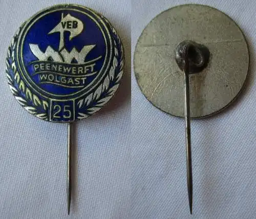 DDR Abzeichen Ehrennadel 25 Jahre VEB Peenewerft Wolgast (101251)