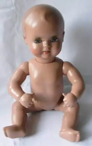 alte Schildkröt Zelluloid Celluloidpuppe Größe 31 cm  (114608)