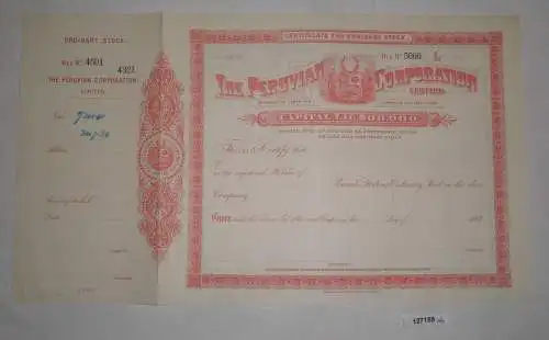 Blanko Aktie The Peruvian Corporation 1862 bis 1886 (127155)