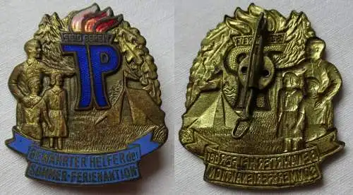 DDR Abzeichen Bewährter Helfer der Sommerferiengestaltung (111467)