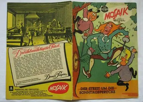 Mosaik von Hannes Hegen Digedag Nummer 59 von 1961 (100023)