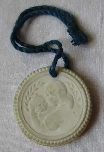 Meissner Porzellanmedaille Weltkongress der Mütter Juli 1955 (112545)