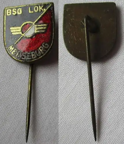 DDR Anstecknadel Sport Mitgliedsabzeichen BSG Lok Merseburg (121705)