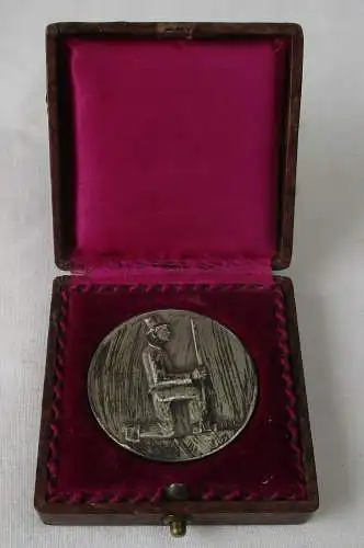 Silbermedaille 18. Deutschen Bundesschiessen München 1927 Poellath (130528)