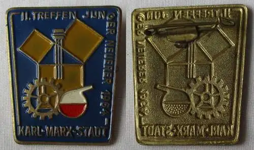 DDR Abzeichen II.Treffen Junger Neuerer Karl-Marx-Stadt 1964 (127188)