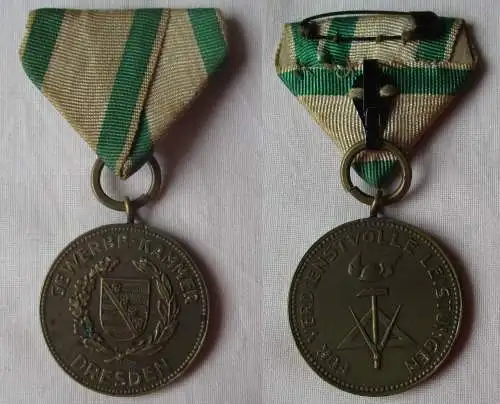 Dresden Bronzemedaille Gewerbekammer Leipzig Für verdienstvolle Leist. (156850)