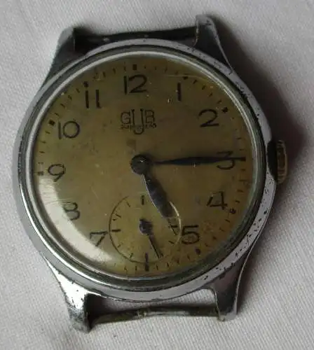 GUB Glashütte Herren Armbanduhr Handaufzug Kaliber 60 (103415)