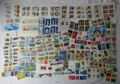 100 DDR Blöcke, Kleinbögen, Zusammendrucke postfrisch (103192)