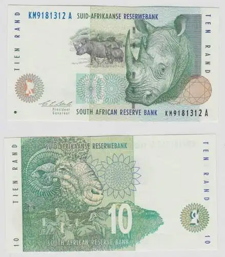 10 Rand Banknote Südafrika South African Reserve Bank 1993 P.123a (154002)
