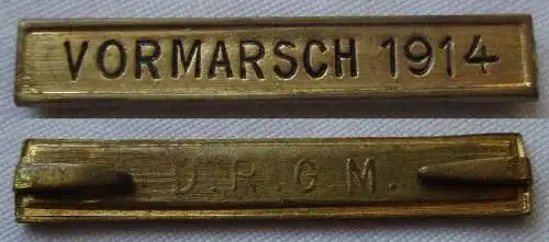 Gefechtsspange "VORMARSCH 1914" zur Kyffhäuser-Kriegsdenkmünze 1914-1918 /163284