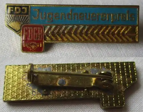 DDR Abzeichen Jugendneuererpreis des Zentralrats FDJ + Vorstand FDGB (154631)