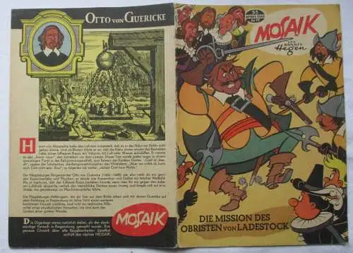 Mosaik Hannes Hegen Digedag Nr 53 von 1961 Die Mission des Obristen (138598)