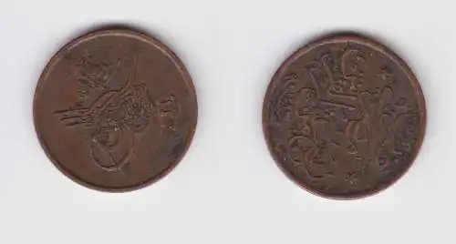 kleine Kupfer Münze Türkei ? um 1900 (154517)