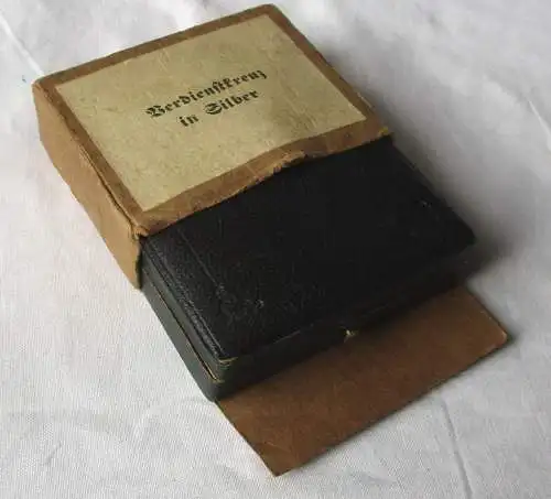 Originaletui Königreich Preußen Verdienstkreuz in Silber am Band (109849)