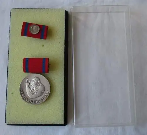 DDR Hermann Duncker Medaille des FDGB Bartel IV Nr. 6a (134412)