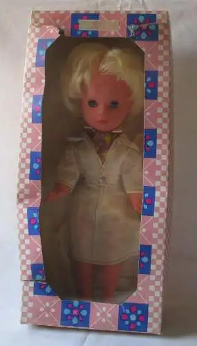 VEB Spielwaren Schalkau Spielzeug Puppe Art.Nr. 725 a/1 Größe 35 cm OVP (124151)
