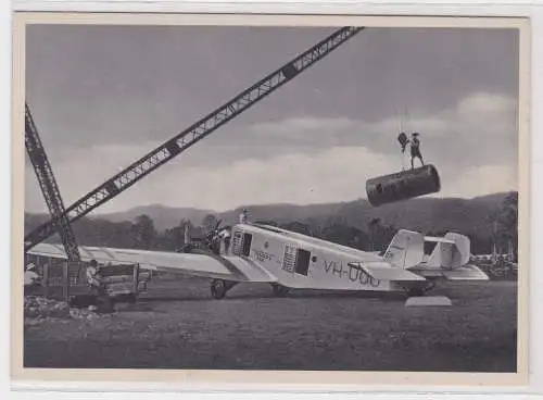 902716 Typenkarte Nr. 30 Ganzmetall Kabinen Flugzeug Junkers Ju G 31 Bj. 1926