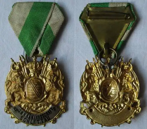 Abzeichen S.M.V. sächsische Militärvereins Kameradschaft Schlettau (164124)