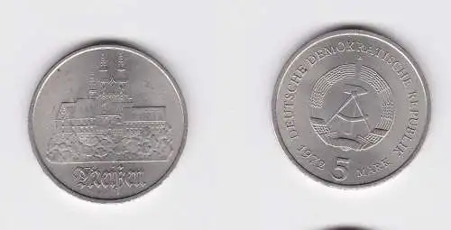 DDR Gedenk Münze 5 Mark Meißen 1972 Stempelglanz (148341)