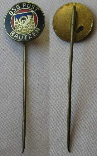 DDR Sport Anstecknadel Mitgliedsabzeichen BSG Post Bautzen (155460)