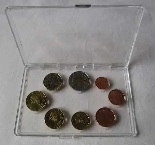 Zypern Euro Kursmünzensatz KMS 2008 1 Cent - 2 Euro UNC (161852)