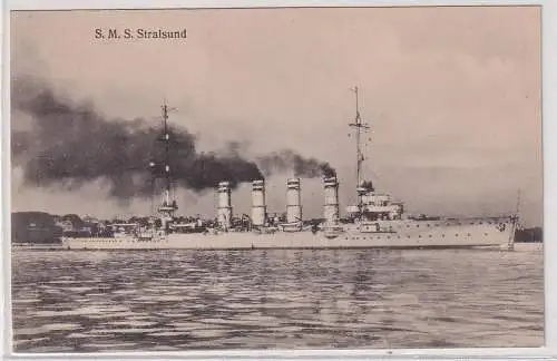46400 Ak S.M.S. "Stralsund" 1915