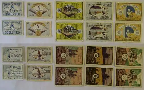 10 Banknoten Notgeld Gemeinde Igelshieb 1.4.1921 (168861)