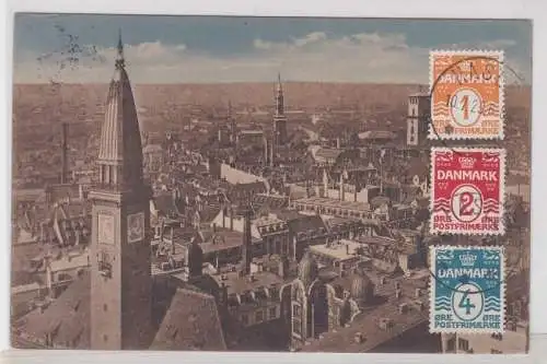 904014 Ak København Kopenhagen Panorama set fra Raadhusaarnet 1929