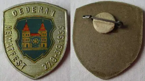 DDR Abzeichen Heimatfest Oederan 27. August - 3. September 1955 (120114)