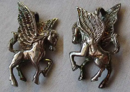 eleganter Silber Kettenanhänger Pegasus geflügeltes Pferd (154115)