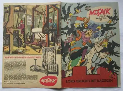 Mosaik von Hannes Hegen Digedag Nr. 71 von 1962 Lorg Groggy ist dagegen (133670)