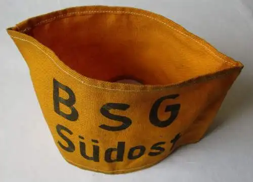 DDR Original Armbinde Betriebssportgemeinschaft BSG Südost Magdeburg? (157926)