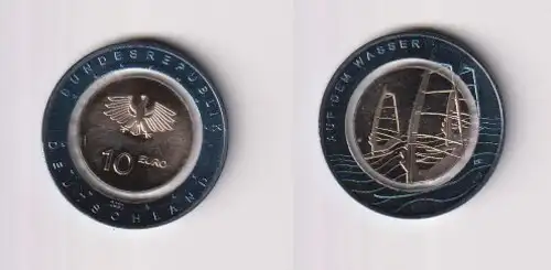 10 Euro Münze Deutschland auf dem Wasser 2021 F Stgl. (159543)
