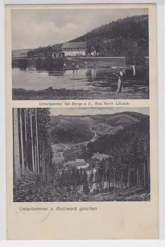 04735 Mehrbild Ak Unterhammer bei Berga an der Elster 1910