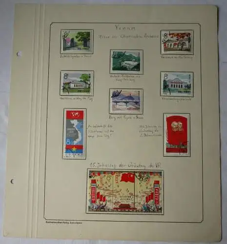 VR China 1964 Briefmarken Michel 788-794, 823-826 gest. (163006)