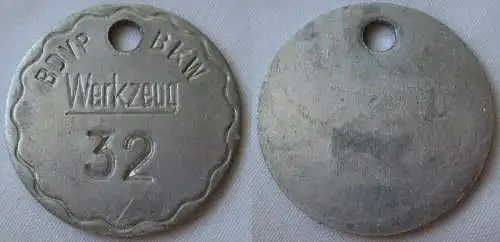 Wertmarke Bezirksbehörde Deutsche Volkspolizei BDVP BKW Werkzeug (119073)