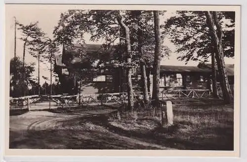 59566 Ak Waldschänke Dreiherrnstein bei Brotterode 1959