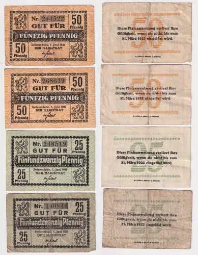50 Pfennig Banknote Stadt Swinemünde (Pommern) 22. Februar 1920 (169142)