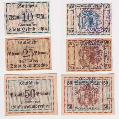 10-50 Pfennig Banknote Notgeld Stadt Helmbrechts o.D. (168966)