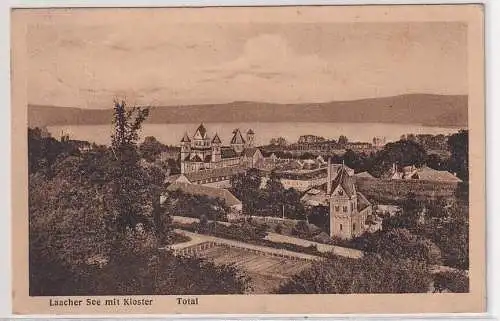 67724 Ak Laacher See mit Kloster Total 1926