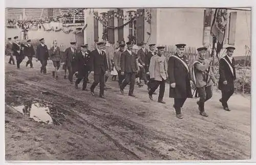 69273 Foto Ak Zörbig in Anhalt Festumzug Juli 1938