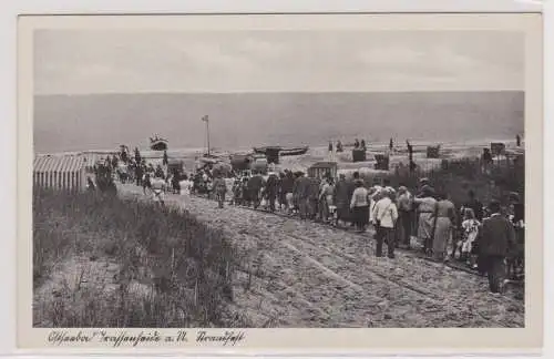 35369 Ak Ostseebad Trassenheide auf Usedom - Strandfest um 1920