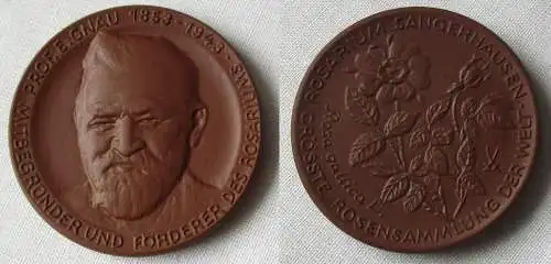 Medaille Meissner Porzellan Prof.E.Gnau 1853-1943 Sangerhausen (164505)