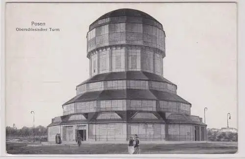 903390 Ak Posen Poznań - Oberschlesischer Turm um 1910