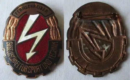 DDR Abzeichen GST Fernschreib-Leistungsabzeicehn Fernschreiber (115069)