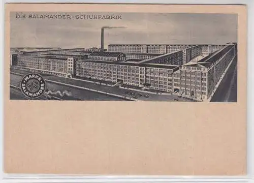 903722 Ak Berlin die Salamander Schuhfabrik um 1930