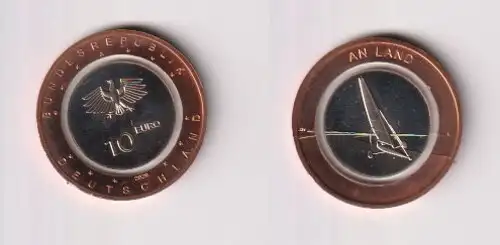 10 Euro Münze Deutschland an Land 2020 A Stgl. (150298)