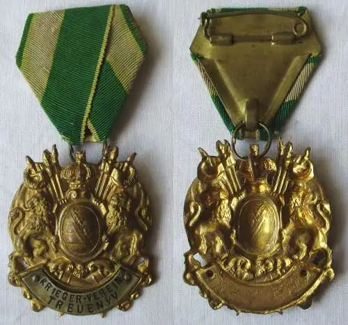 Abzeichen K.S.M.V. sächsischer Militärverein Krieger-Verein Treuen i.V. (164094)